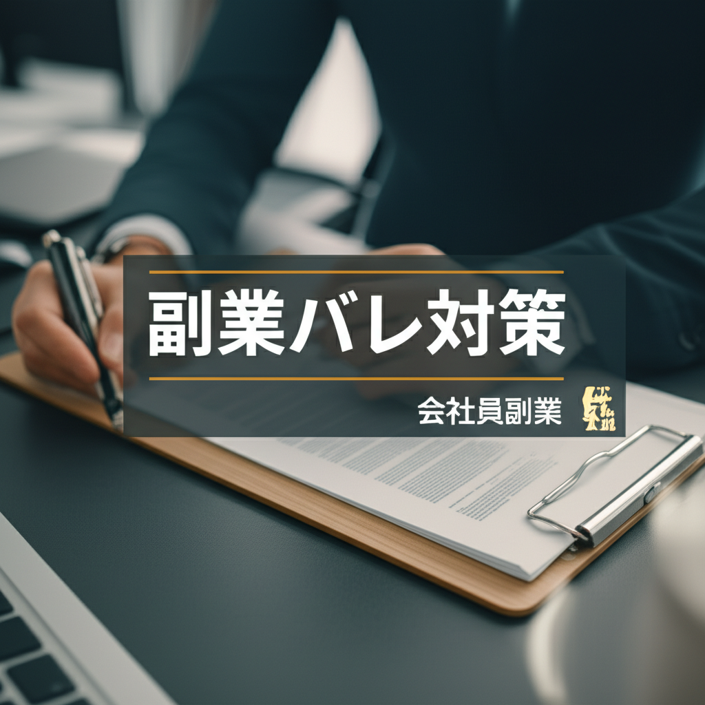 【驚愕の真実】副業ブログは絶対にバレない！現役会社員が実践する住民税完全攻略法と月5万円を稼ぐまでの完全ロードマップ
