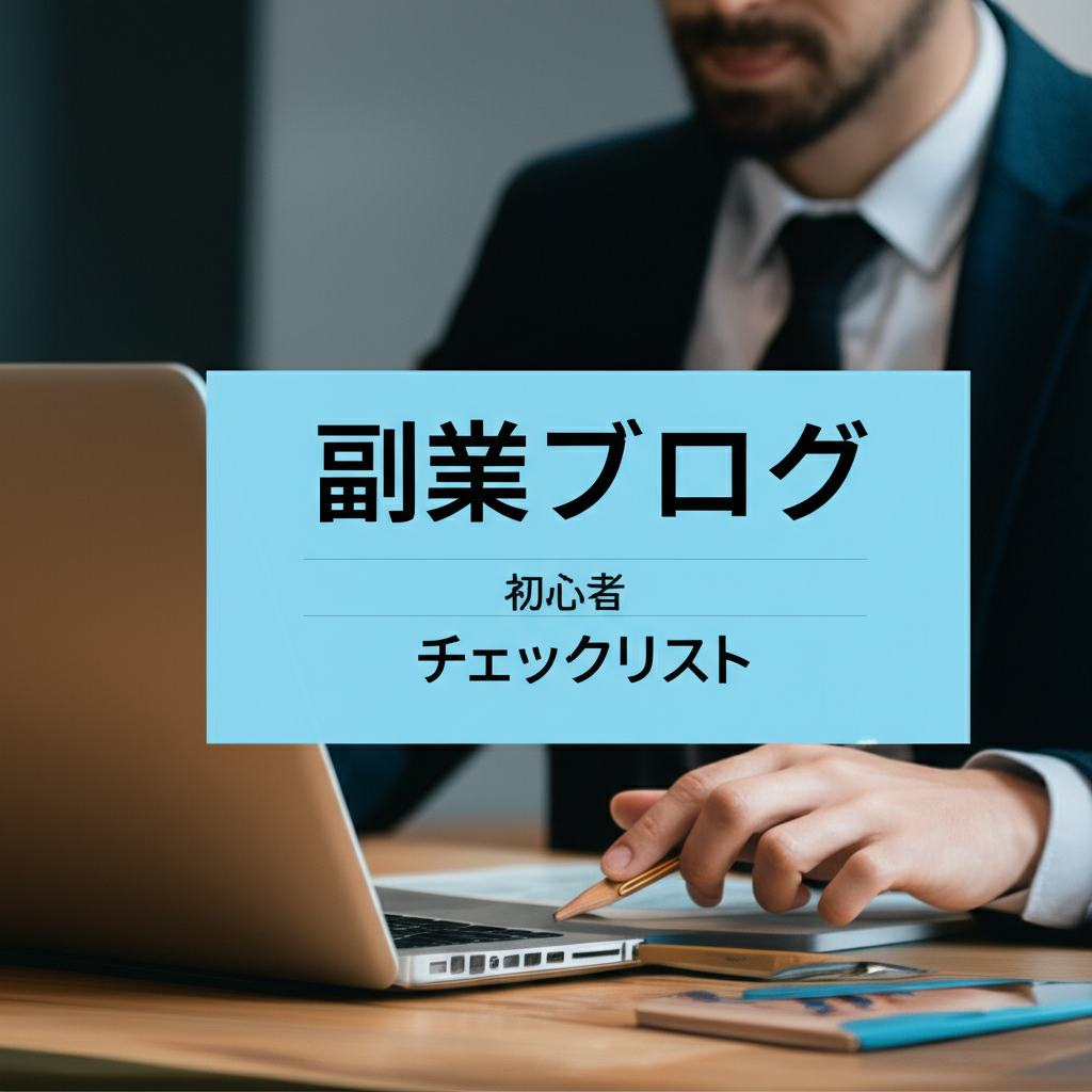 【挫折率90%超】副業ブログ初心者が失敗しない完全チェックリスト｜月1万円達成への確実な道筋