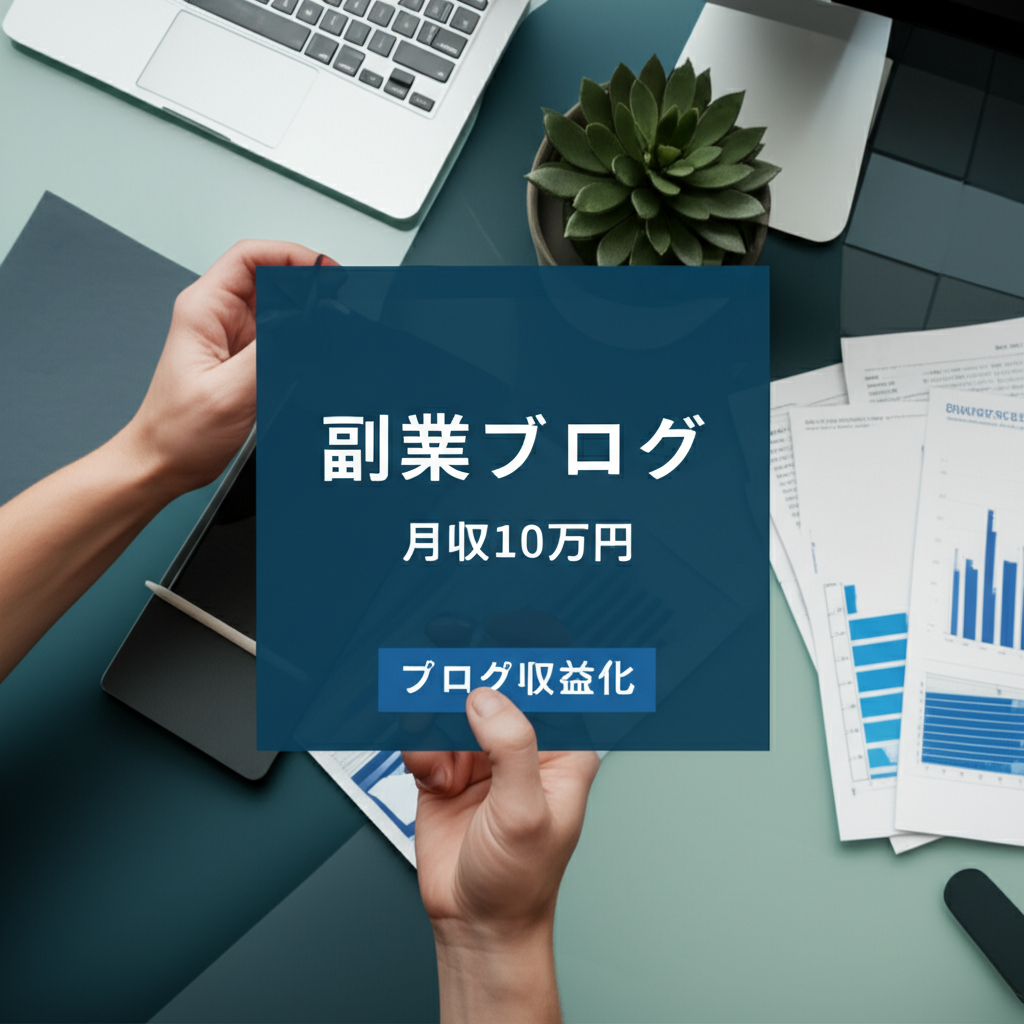 誰でもできる！副業ブログで月収10万円を達成する完全ロードマップ【挫折率9割を乗り越える秘訣も公開】